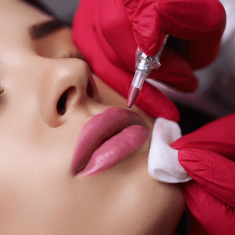 Перманентный макияж губ
